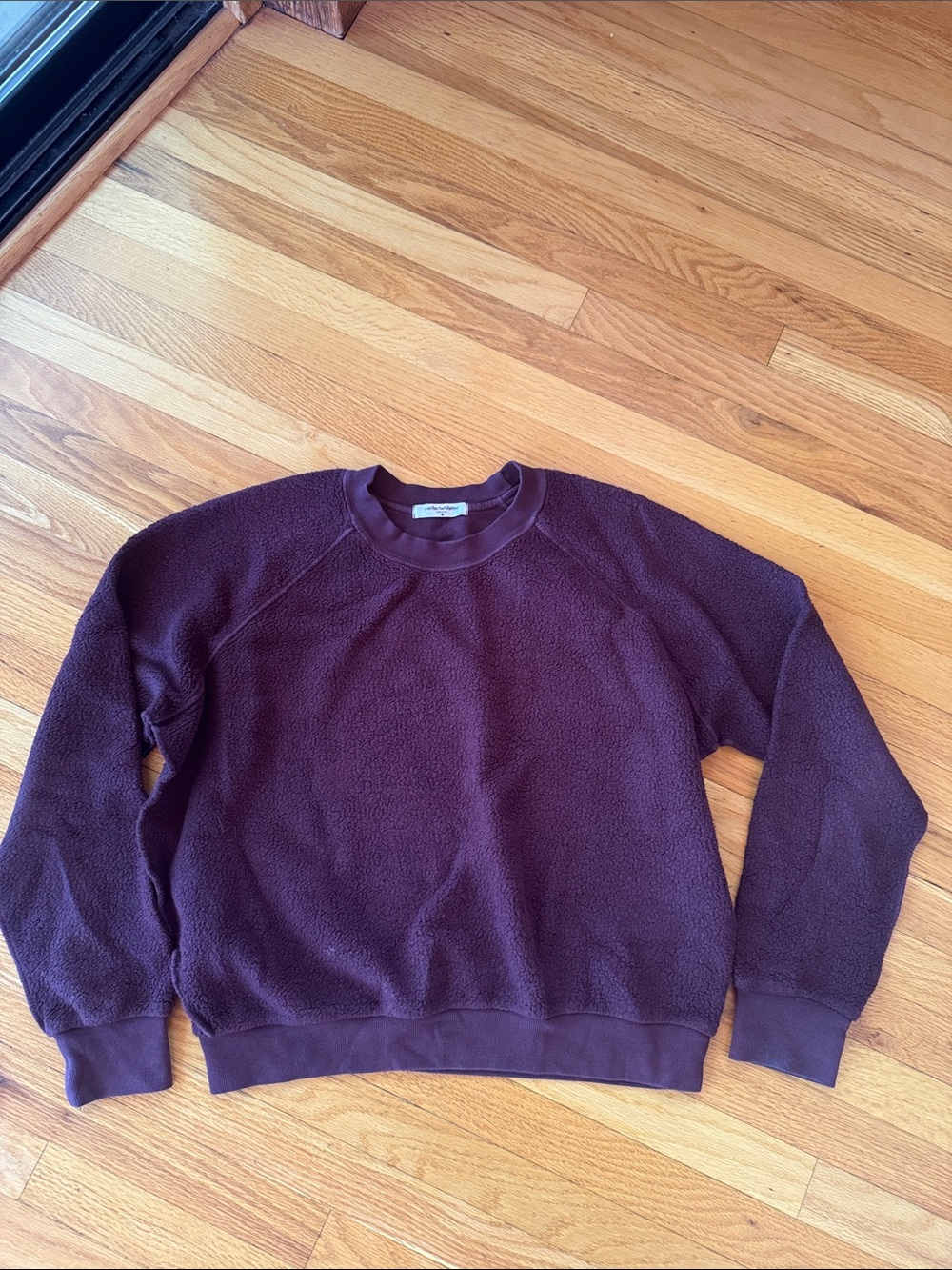 Women’s Ziggy perfectwhitetee Crewneck Fleece Sweatshirt - BlackBerry